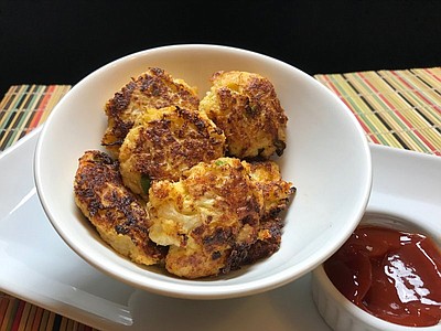 Cauliflower and Cheese Patties