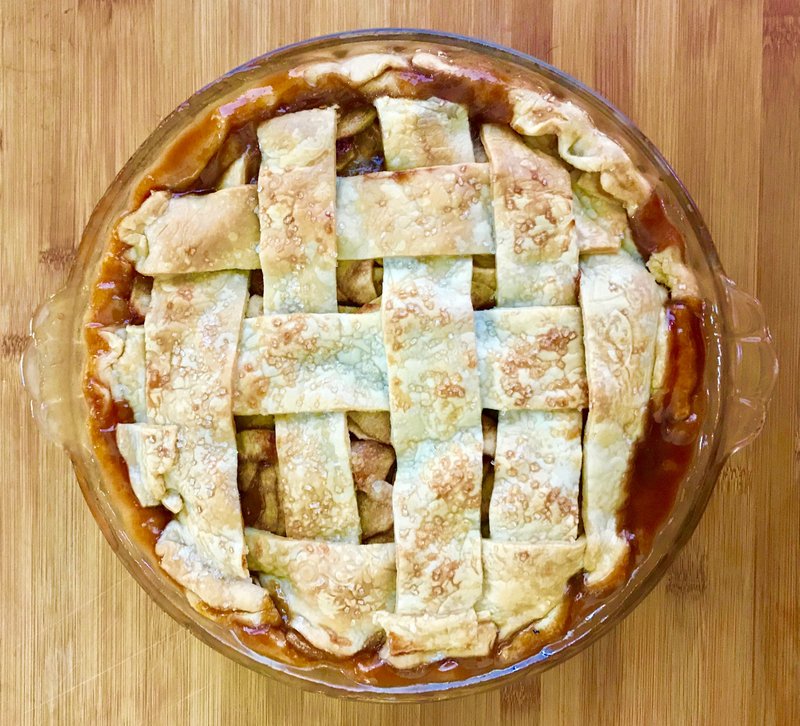 Brown Sugar Apple Pie
food front burner