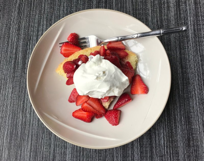 Sponge Cake Strawberry Shortcake (Arkansas Democrat-Gazette/Kelly Brant)