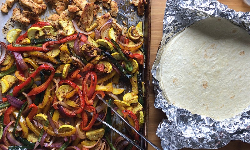 Sheet Pan Fajitas (Arkansas Democrat-Gazette/Kelly Brant)