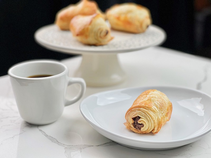 Cheater Pain au Chocolat (Arkansas Democrat-Gazette/Kelly Brant)