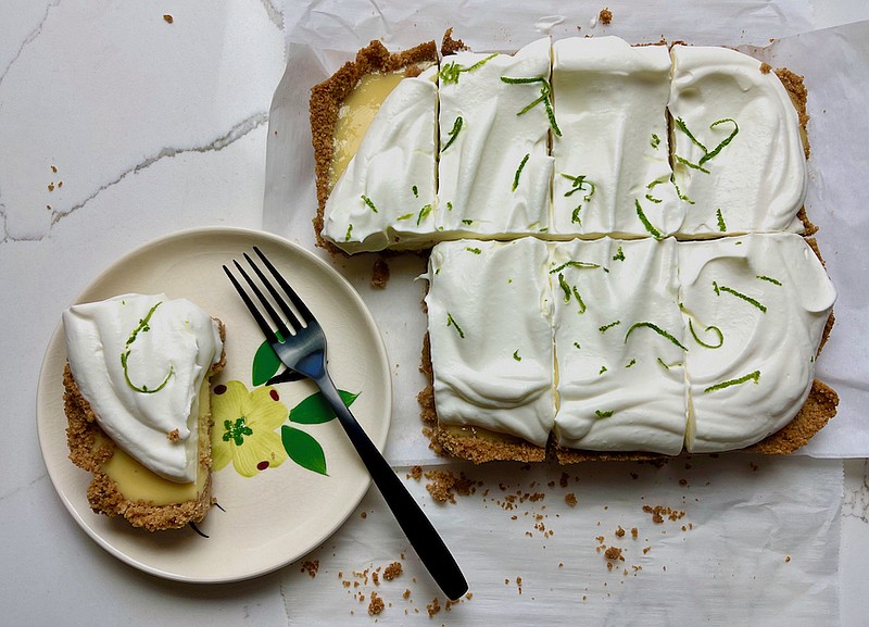 Key Lime Rum Tart (Arkansas Democrat-Gazette/Kelly Brant)