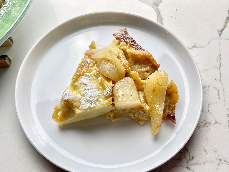 German-Style Pear Pancake (Arkansas Democrat-Gazette/Kelly Brant)