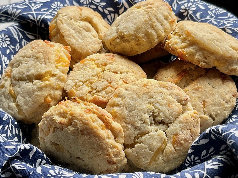 Cheddar Cream Biscuits (Arkansas Democrat-Gazette/Kelly Brant)