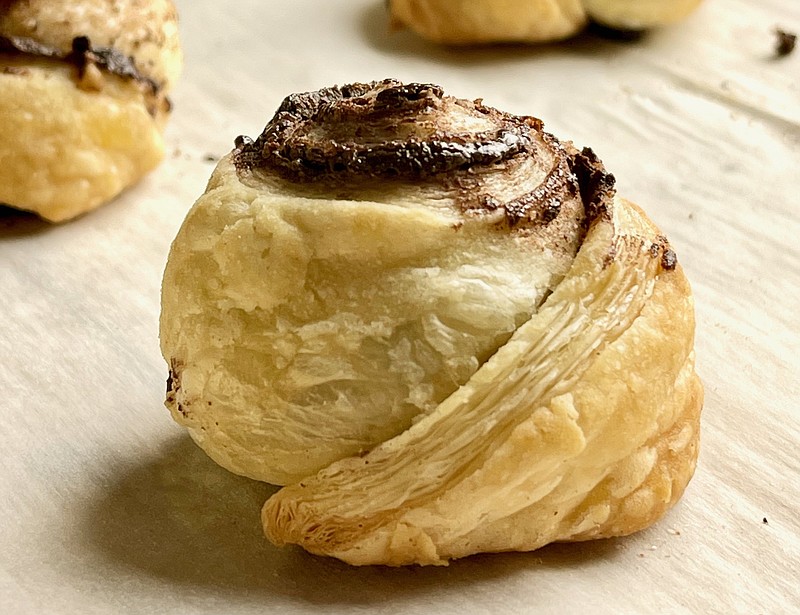 Tahini Cinnamon Swirls can be made with plain or chocolate tahini. (Arkansas Democrat-Gazette/Kelly Brant)