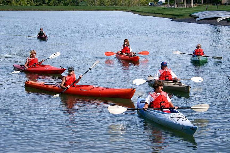 Life jackets are a required piece of paddling gear.
(Courtesy photo/Arkansas Game and Fish)