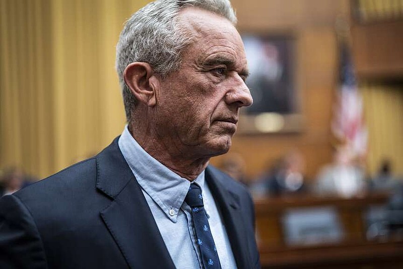 Robert F. Kennedy Jr. on Capitol Hill in 2023. MUST CREDIT: Jabin Botsford/The Washington Post