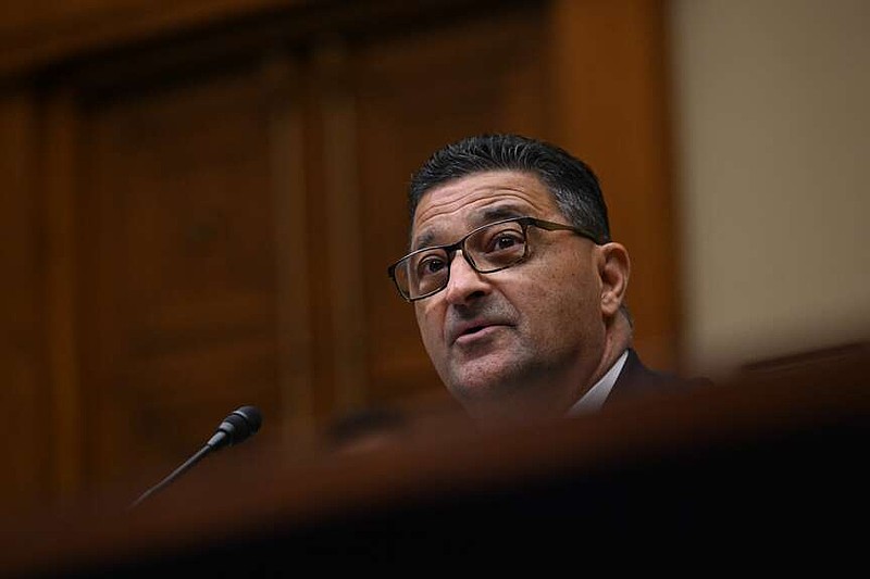 Inspector General Joseph Cuffari testifies on June 6, 2023, in D.C. MUST CREDIT: Ricky Carioti/The Washington Post