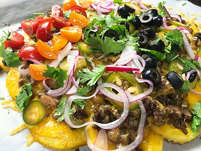 Polenta Nachos (Polentchos)