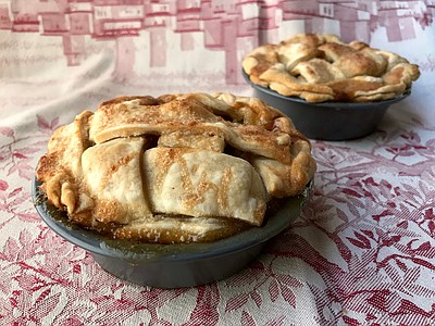 Caramel Apple Pies