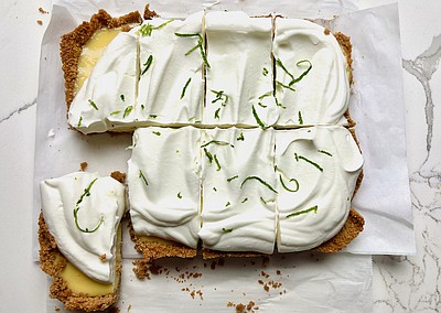 Key Lime Rum Tart