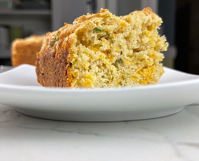 Cheddar-Jalapeno Quick Bread