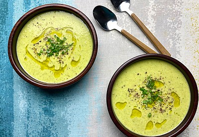 Chilled Pea Soup