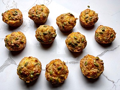 Cheddar-Jalapeno (Summer Squash) Muffins