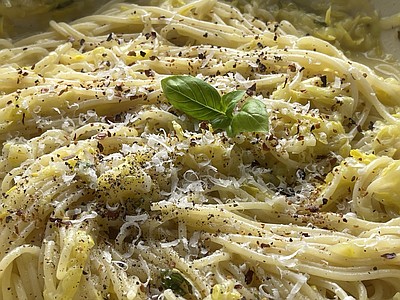 Zucchini Butter Pasta